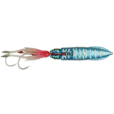 Abbildung von Savage Gear Swim Squid Inchiku Meeres Köder Blue Pink Glow 10.3cm (180g) kunstkoeder