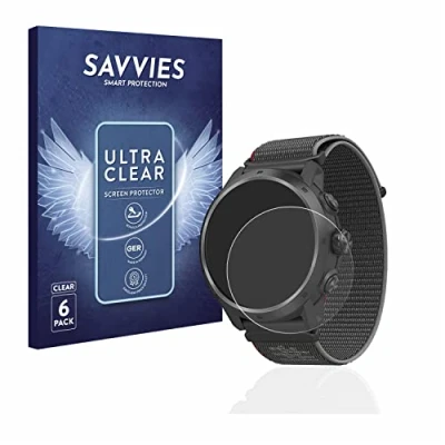 Abbildung von Savvies 6 Stück Schutzfolie für Coros Apex 2 Pro Displayschutz Folie Ultra Transparent
