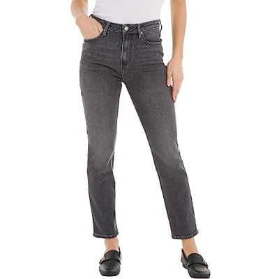Abbildung von Tommy Hilfiger Damen Jeans Slim Cigarette Stretch, Grau (Luz), 29W / 32L
