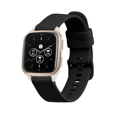 Abbildung von kwmobile Uhrenarmband Armband für Garmin Venu Sq 2 Music / 2, Ersatzarmband Fitnesstracker Fitness Band Silikon