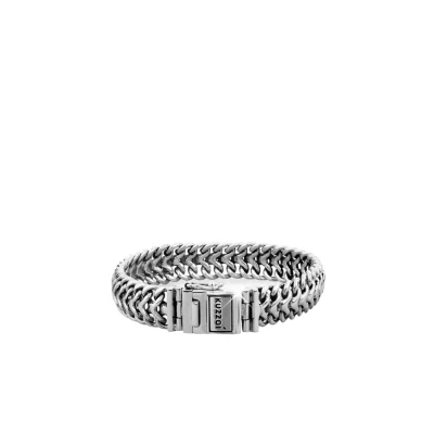 Abbildung von Kuzzoi Chunky Chain Armband, Herren, Größe: 21, Silver