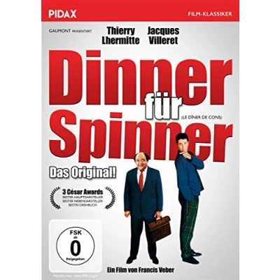 Abbildung von Dinner für Spinner (Le Dîner de cons) / Die originale französische Komödie mit Starbesetzung (Pidax Film Klassiker) [Blu ray]