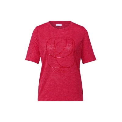 Abbildung von Street One Studio MIT Tonalem Bluse, Damen, Größe: Medium, Rot