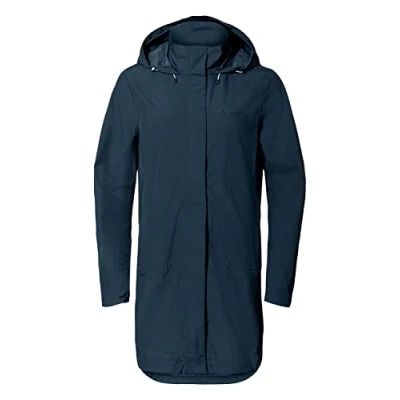 Abbildung von Vaude Mineo 2 5L Regenjacke / wasserabweisende Jacke, Damen, Größe: 34, Dark sea