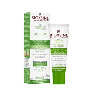 Abbildung von Bioxsine Acnium Konzentriertes Spot Gel für fettige zu Akne neigende Haut