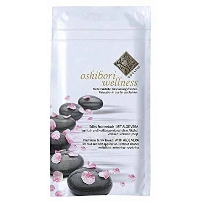 Abbildung von 10 x Oshibori Wellness Frotteetuch Erfrischungstuch