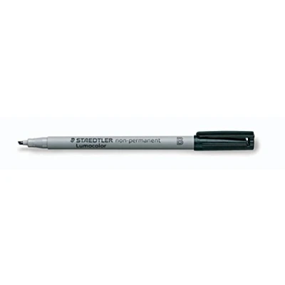 Abbildung von Staedtler 312 9 Feinschreiber Universalstift Lumocolor non permanent, B, schwarz