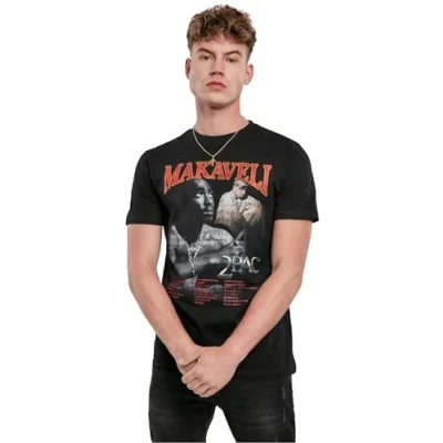 Abbildung von Mister Tee Tshirt print, Herren, Größe: Large, Black