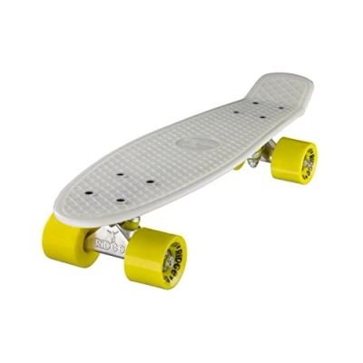 Abbildung von Ridge Skateboards Glow in the Dark Mini Cruiser Board Skateboard, komplett, 55cm
