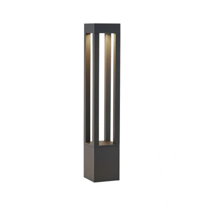 Abbildung von Arcchio LED Pollerleuchte Lienna, Höhe 90 cm, anthrazit, Alu