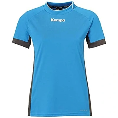 Abbildung von Kempa Prime Tshirt print, Damen, Größe: Medium, Kempablau anthra