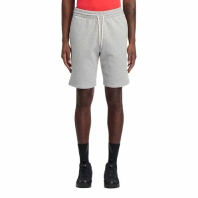 Abbildung von Reebok Identity Small LOGO Short kurze Sporthose, Herren, Größe: Medium, Medium grey heather/vector red