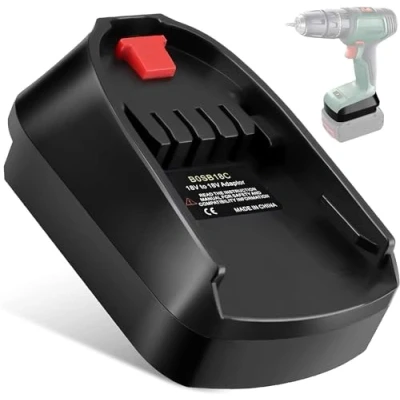 Abbildung von TPDL Adapter für Bosch Professional 18V System GBA Akku und PBA Grüne Elektrowerkzeuge PSB PSR Werkzeug, Pro Werkzeug (Nur Adapter)