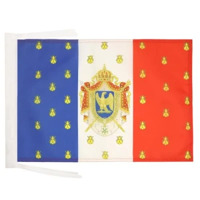 Abbildung von AZ FLAG Flagge Standarte Napoleon Iii 45x30 cm Mit Kordel Napoléon Bonaparte Fahne 30 x 45 Flaggen