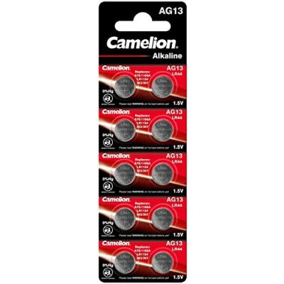 Abbildung von Batterie Knopfzelle LR44 Camelion Plus, 10 Stück (1er Pack)