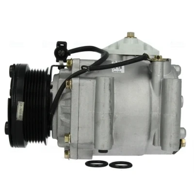 Abbildung von NISSENS 89071 Kompressor SCROLL90V 12 PAG 46 R 134a FORD: FIESTA 5, Focus Mk1 Schrägheck, Fusion Kombi, BMW: 1 MAZDA: 2 Hatchback