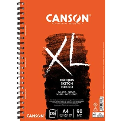 Abbildung von Canson Sp Long Side XL A4 90 g Skizzenbuch