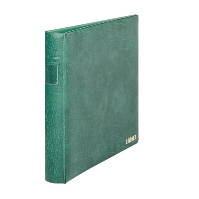Abbildung von Lindner, Regular, Album (18 Ringe) ohne Inhalt Grün Abm: 305x317x50 mm. pro Stk.