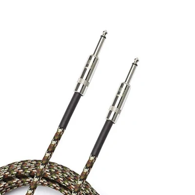Abbildung von D&#039;Addario Umflochtene Instrumentenkabel Camouflage, 3 m