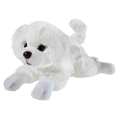 Abbildung von PUPPY Terrier Welpe liegend, Pl&uuml;schtier Hund, 30cm