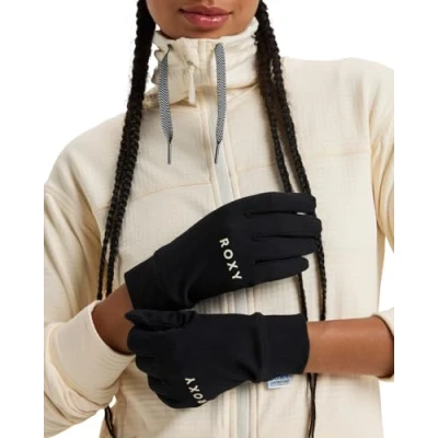 Abbildung von Roxy Hydrosmart Liner Gloves Fingerhandschuh, Damen, Größe: Small, Black
