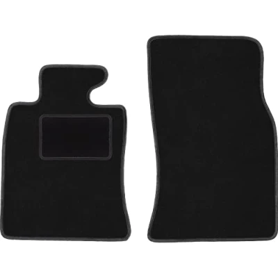 Abbildung von Wielganizator Automatte Passend für Mini Cooper II R57 Cabrio 2006 2013 Velours Autozubehör Auto Fußmatten Fußmatte 2 teilig schwarz