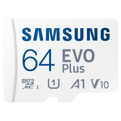 Abbildung von Samsung EVO Plus (2024) microSD 64GB + SD Adapter
