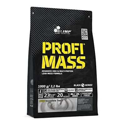 Abbildung von Olimp Profi Mass Schokolade, 1er Pack (1 x 1 kg), Black