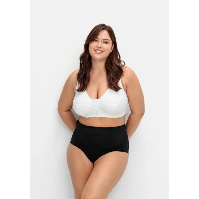 Abbildung von Sheego PACK 5 Taillenck Slip, Damen, Größe: 44/46, Schwarz weiß marine