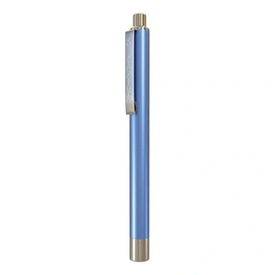 Abbildung von DocCheck LED Diagnostikleuchte &quot;Blink&quot; Helle LED, Verschiedene Farben, Robustes Metallgehäuse, Clip für festen Halt, Ideal Ärzte und Pflegepersonal (Blau)