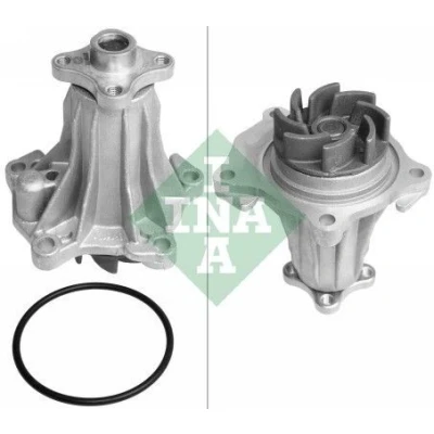 Abbildung von INA 538 0270 10 Wasserpumpe für Keilrippenriementrieb FORD: Sierra Mk2 Schrägheck, Transit Mk5 Kastenwagen, Bus