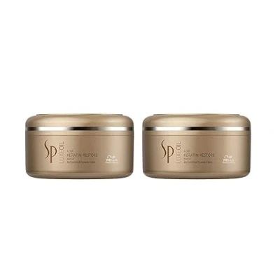 Abbildung von 2er Wella SP System Professional Luxeoil Keratin Restore Mask, 150ml