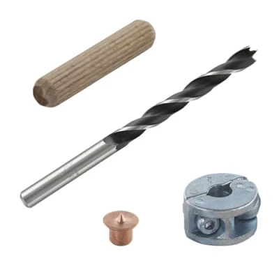 Abbildung von wolfcraft GmbH 1 Dübel Set, Rund, Holz, 8 mm