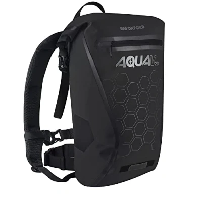 Abbildung von Oxford Aqua Backpack Wasserdichter Fahrradrucksack mit reflektierenden Details für hohe Sichtbarkeit