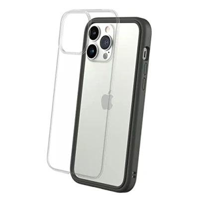 Abbildung von RhinoShield Modulares Case kompatibel mit [iPhone 13 Pro Max] Mod NX Anpassbare &amp; stoßdämpfende Schutzhülle im schlanken Design 3.5 Meter Fallschutz Graphite