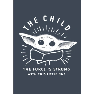 Abbildung von Komar Wandbild &quot;Mandalorian The Child Iconic&quot;, Disney Star Wars, (1 St.), Kinderzimmer, Schlafzimmer, Wohnzimmer
