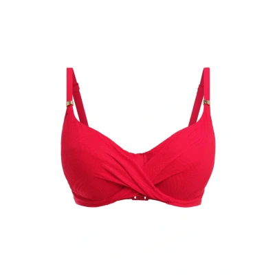 Abbildung von Fantasie Ottawa Uw Wrap Front Full Cup Bikini Top Rot D 75 Damen