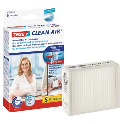 Abbildung von tesa CleanAir Filter 1 Clean Air Feinstaubfilter für Laserdrucker Gr. S