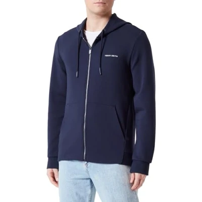 Abbildung von Teddy Smith Herren Giclass Neopren Pullover, Total Navy, S
