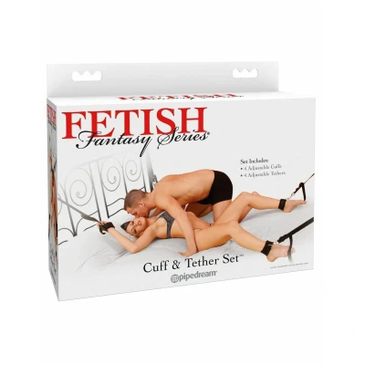 Abbildung von Bettfessel Set „Cuff &amp; Tether Set“