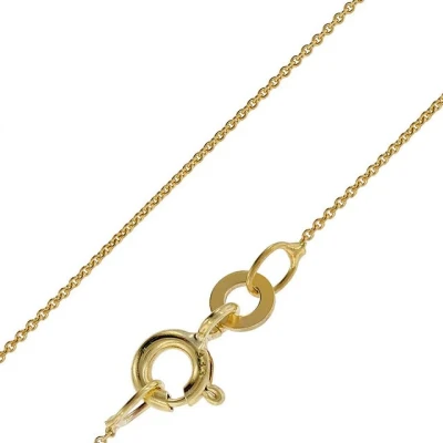 Abbildung von trendor Kette ohne Anhänger Feine Ankerkette 333 Gold (8 Karat) 0,8 mm