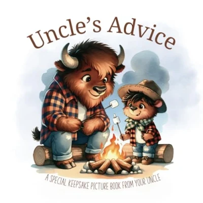 Abbildung von Gift From Uncle to Baby Niece or Nephew Keepsake Picture Book for Kids: Funny &amp; Sweet Advice with Whimsical Illustrations Great New Baby, Shower Christmas