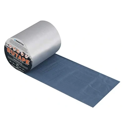 Abbildung von Aluminium Butylband BuTape Dachreparatur 100 mm x 10 lfm 5 Farben (Aluminiumgrau)