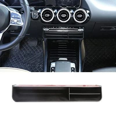 Abbildung von METYOUCAR Schwarze Aufbewahrungsbox für die Mittelkonsole, Zubehör Benz B Klasse W247 GLA H247 GLB X247 CLA W118 2020 2022 Auto Organizer Box