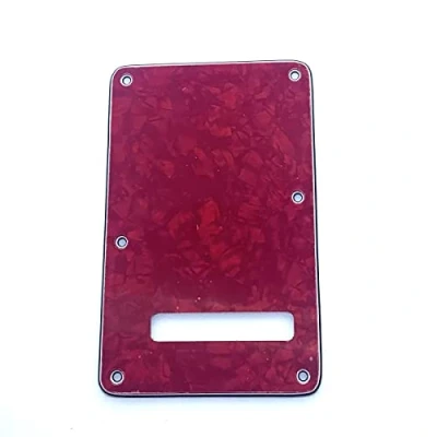 Abbildung von Dopro Northwest Guitars Rückplatte ST Tremolo Abdeckung für Fender Stratocaster, USA/Mexikanische Standard Red Pearl