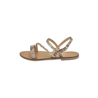 Abbildung von Les Tropeziennes par M Belarbi Batresse Riemensandalette, Damen, Größe: 41, Beige serpent Schuhe