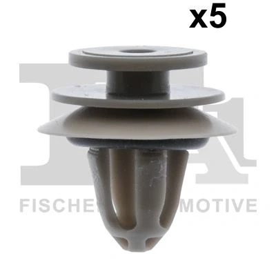 Abbildung von FA1 10 40024.5 Clip, Zier /Schutzleiste grau MINI: Schrägheck, Clubman, BMW: X3, X1