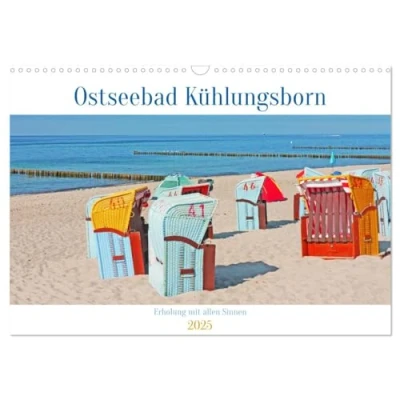 Abbildung von Ostseebad Kühlungsborn. Erholung mit allen Sinnen (Wandkalender 2025 DIN A3 quer), CALVENDO Monatskalender