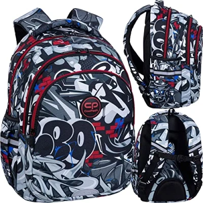 Abbildung von Coolpack F029706, Schulrucksack Jerry STREET ART, Multicolor
