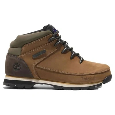 Abbildung von Timberland EURO Sprint MID Schnürstiefelette, Herren, Größe: 42, Brown nubuck Schuhe